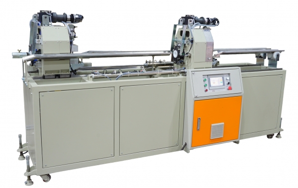 DOUBLE PIPE CUTTING MACHINE