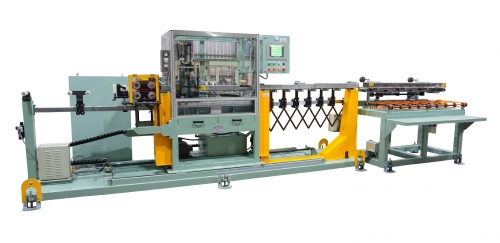 HYDRAULIC CUTTING MACHINE + DISCHARGE TABLE